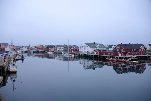 Lofoten Sobre Naturaleza Paisaje Fondo —  Fotos de Stock