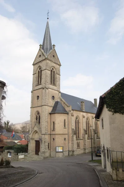 Vista Cênica Arquitetura Igreja Cristã — Fotografia de Stock