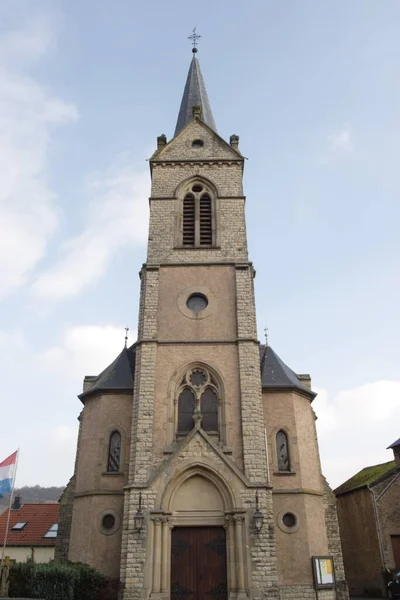 Malowniczy Widok Kościół Szczegóły Architektury — Zdjęcie stockowe