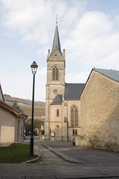 Schilderachtig Uitzicht Kerk Architectuur Details — Stockfoto