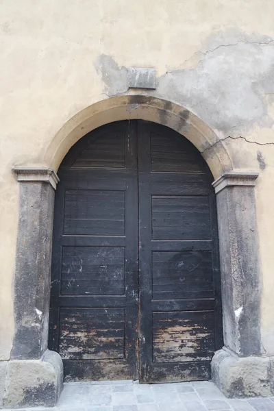 Παλιά Πόρτα Στην Κρακοβία — Φωτογραφία Αρχείου