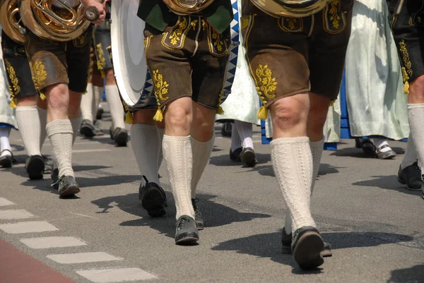 Detalj Parad Idrottare — Stockfoto