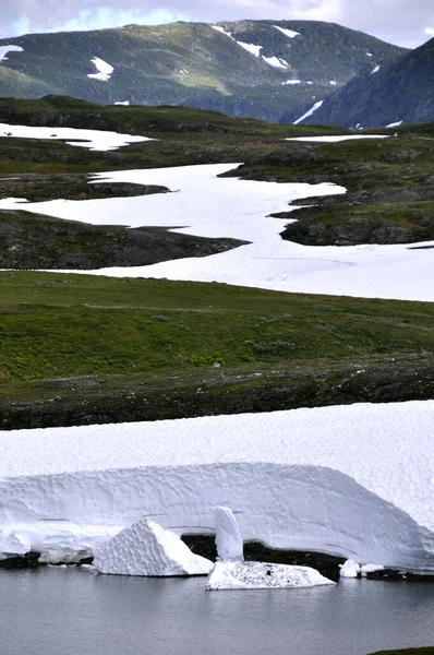 ノルウェーのソグネフィヨルドのVossとVikの間の高原 — ストック写真