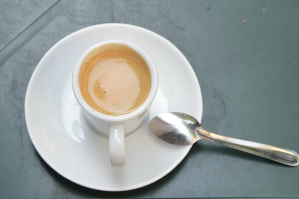 Een Kop Espresso — Stockfoto
