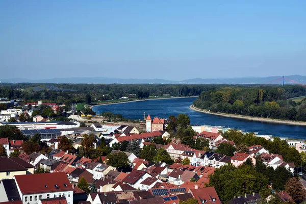 Widok Katedry Speyer Nad Speyer Renu — Zdjęcie stockowe