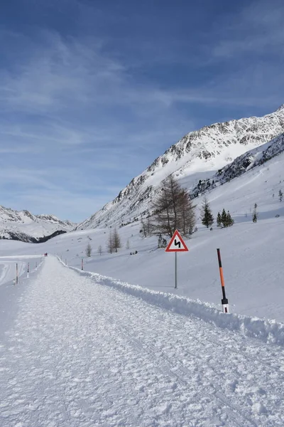 Ski slope,cross-country ski run,Staller Sattel,East Tyrol,hiking trail,road,pass road,trail