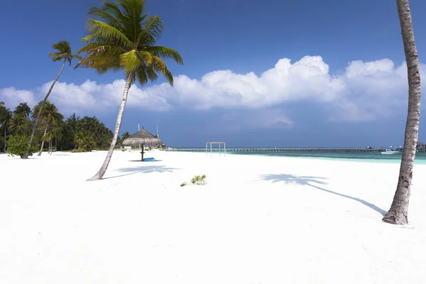 Isola Delle Maldive Nell Atollo Lhaviyani — Foto Stock