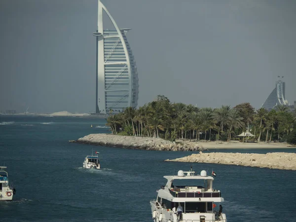 Дубай Місто Єднаних Арабських Еміратах — стокове фото
