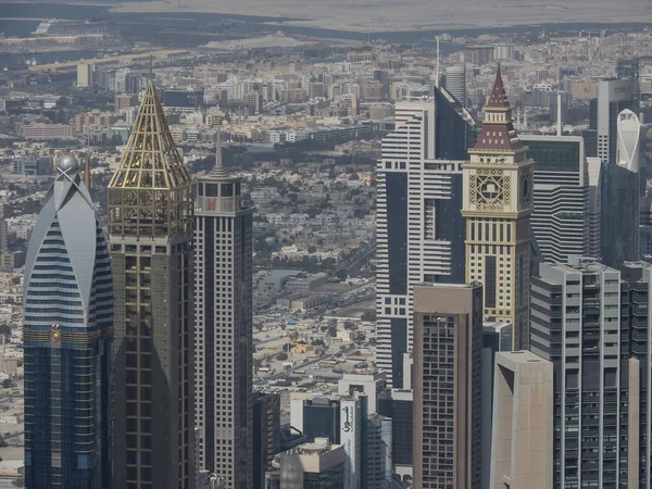 Dubai Cidade Nos Emirados Árabes Unidos — Fotografia de Stock