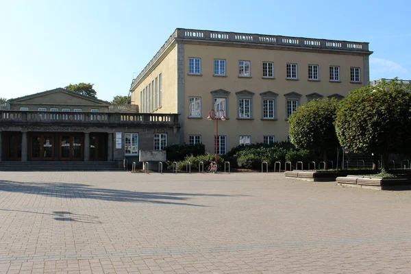 Teren Uniwersytetu Wydział Nauk Sportu Uniwersytet Lipsku — Zdjęcie stockowe