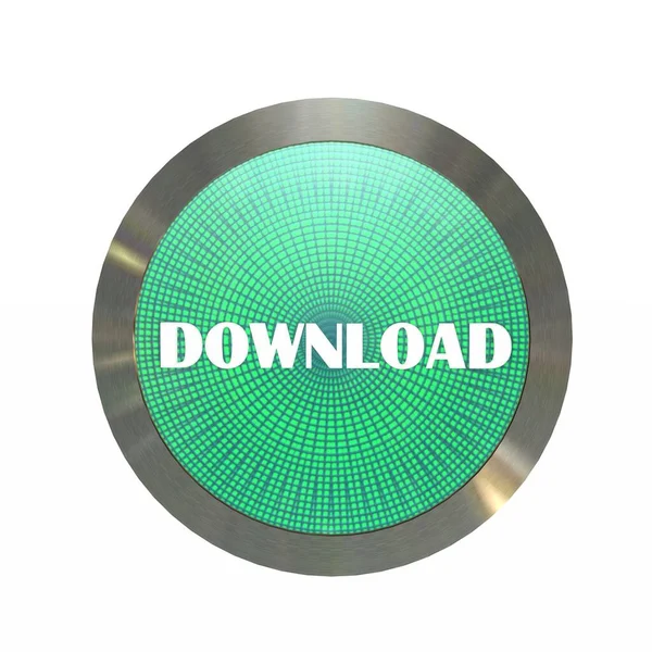 Δωρεάν Download Button Γύρο Εικόνα — Φωτογραφία Αρχείου