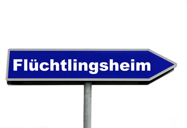 Darstellung Eines Hölzernen Wegweisers Mit Einem Schild — Stockfoto