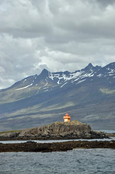 Djupivogur 아이슬란드 Ostfiforde 피오르드 — 스톡 사진