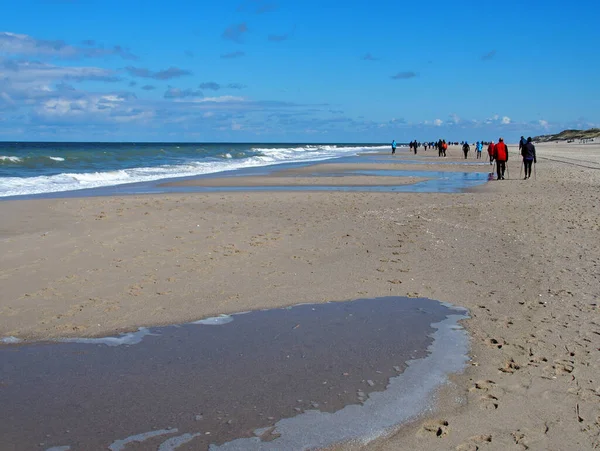 Passeggiate Sulla Spiaggia — Foto Stock