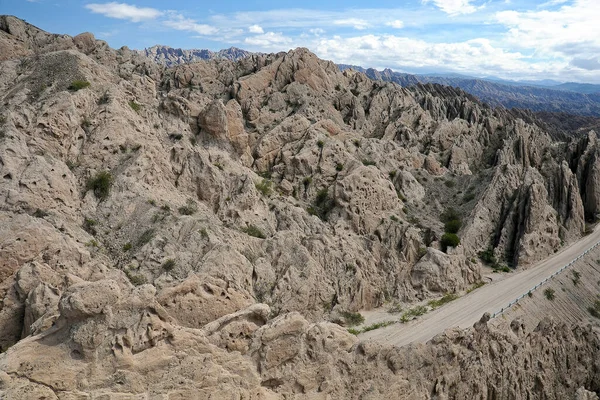 Quebrada Cafayate Sandsteinschlucht Argentinien — Stockfoto