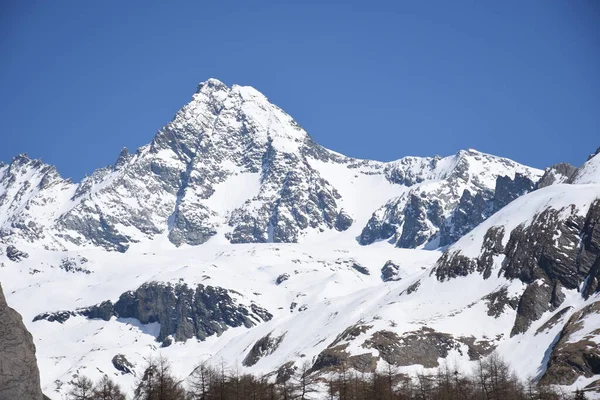 Mountain Range East Tirol Austria Kals Grossglockner — Stock Photo, Image