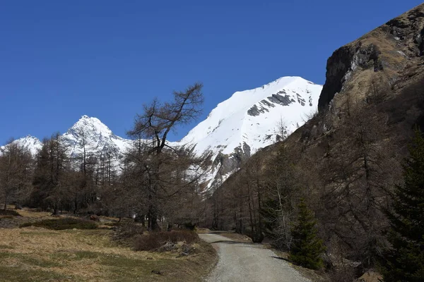 Горный Хребет Восточный Тироль Австрия Кальс Гроссглокнер — стоковое фото