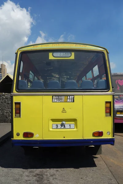 Autobuses Exóticos Una Forma Muy Especial Transporte — Foto de Stock