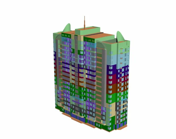 Architettura Diversa Attenzione Selettiva — Foto Stock