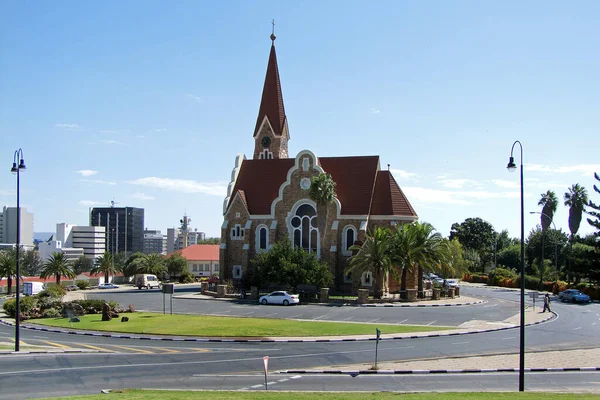 Церква Христа Віндгук Намібія — стокове фото