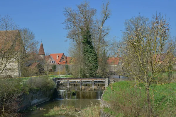 Den Gamla Träbron Parken — Stockfoto