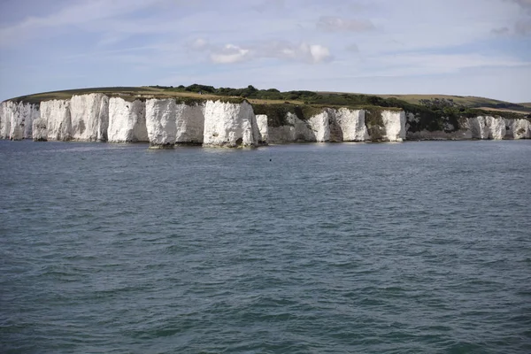 Costa Jurássica Sul Inglaterra Com Kreidfelsen Old Harry Rocks — Fotografia de Stock