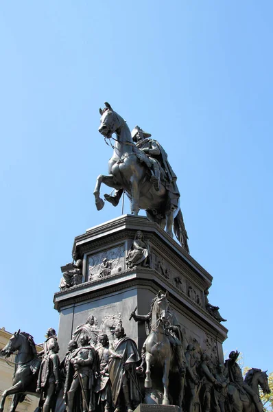 Estatua Ecuestre Federico Grande — Foto de Stock