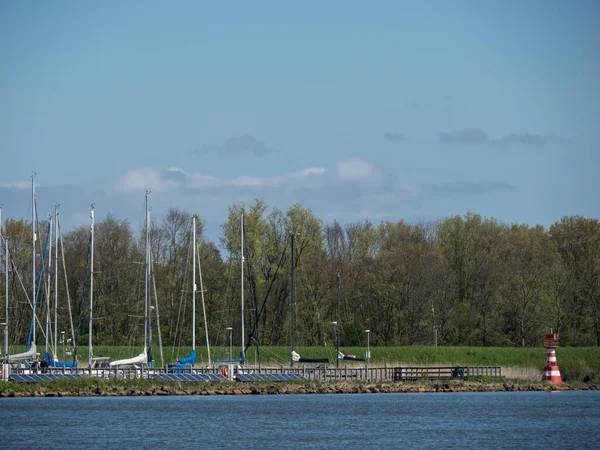 Enkhuizen Látképe Hollandiában — Stock Fotó