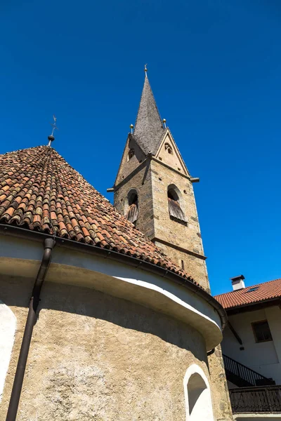 Στρογγυλή Εκκλησία Του Αγίου Γεωργίου Κοντά Στη Σχέννα Merano Νότιο — Φωτογραφία Αρχείου