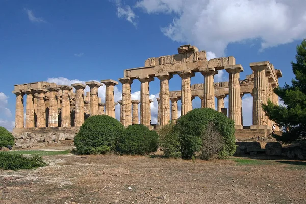 Valle Dei Templi Agrigento Sicilia — Foto Stock