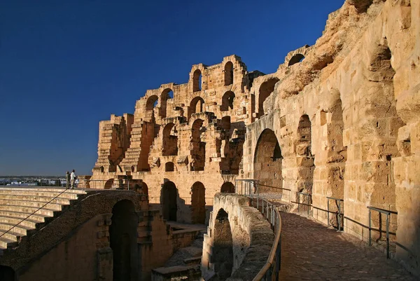 Amfitheater Van Djem Tunesië — Stockfoto