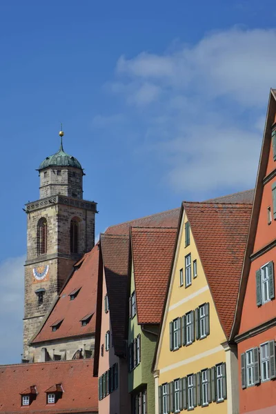 Scenic View Beautiful Medieval Architecture — Stock Photo, Image