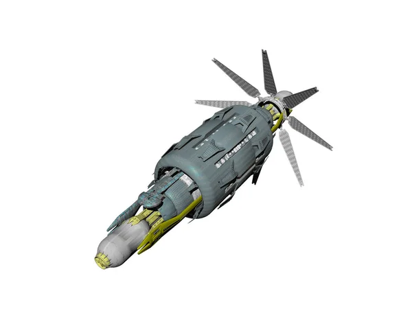 Raumschiff Design Shuttle Transport — Stockfoto