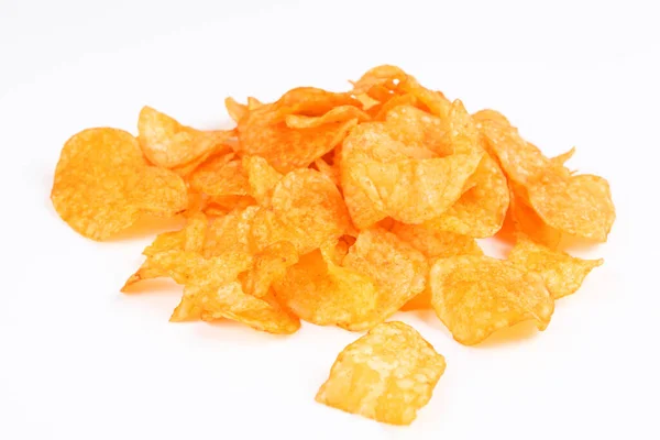 Crisped Chips Fast Food Snack — Stock Photo, Image