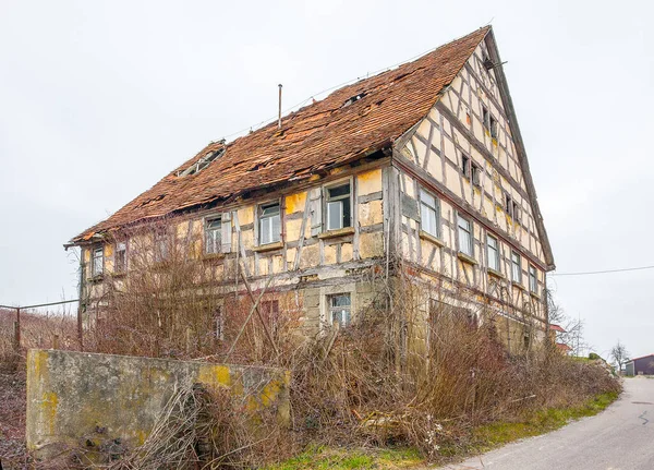 Güney Almanya Harabe Bir Çiftlik Evi — Stok fotoğraf