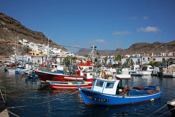 Puerto Mogan Gran Canaria — Zdjęcie stockowe