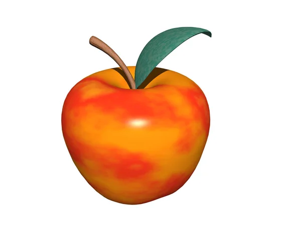 Tree Fruit Sweet Tasty Apples — Stock Photo, Image
