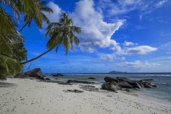 Seychelles Silhouette Island Baie Cipailles — Stock Photo, Image