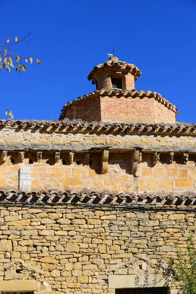 Espanha Olleta Província Navarra House Fassaden — Fotografia de Stock