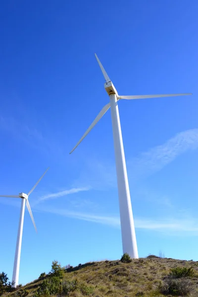 Wind Turbines Province Navarre Spain — Stock Photo, Image
