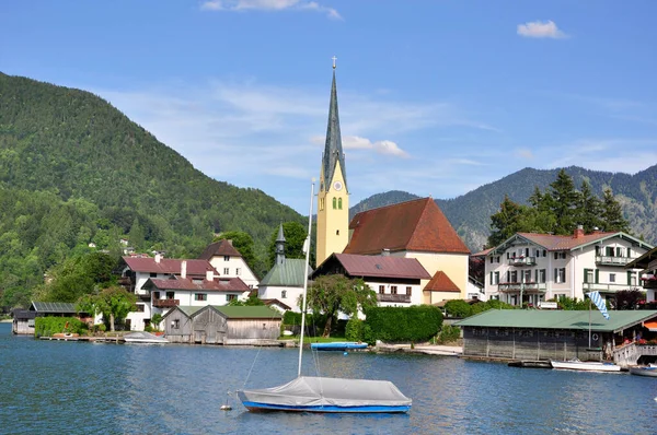 Senik Utsikt Över Majestätiska Alperna Landskap — Stockfoto