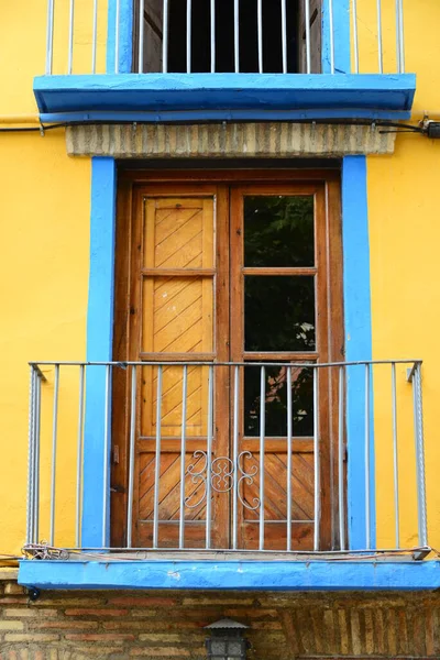 Fachadas Casa Arquitetura Conceito Viagem — Fotografia de Stock