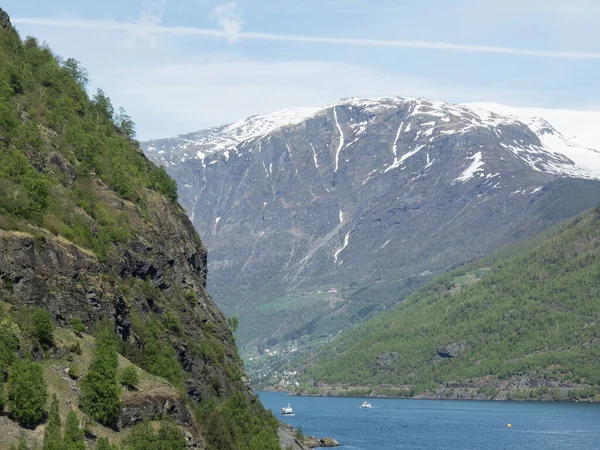 Paysages Vue Scandinavie — Photo