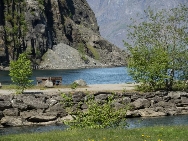 Landskapsutsikt Skandinavien Norra Europa — Stockfoto