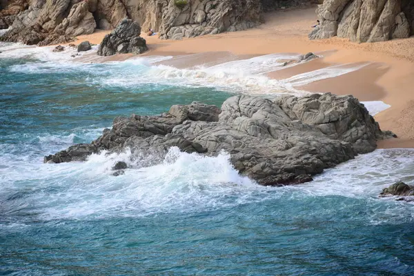 Praia Paisagem Natureza Vista — Fotografia de Stock