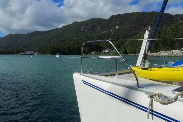 セーシェル Mahe Jetty Eden Island — ストック写真