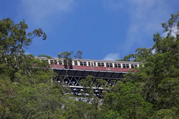 Tayland Daki Tren Istasyonunun Manzarası — Stok fotoğraf