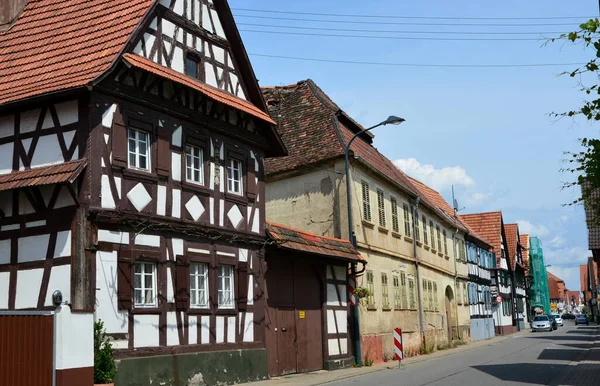 Történelmi Házak Kandel Pfalz — Stock Fotó