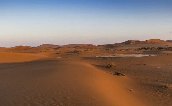 Sossusvlei Sossusvlei Terület Namib Sivatag Namíbia Sossusvlei Terület Namib Sivatag — Stock Fotó