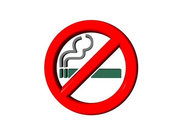 Smoking Sign Transparency Gradients — Stock Photo, Image